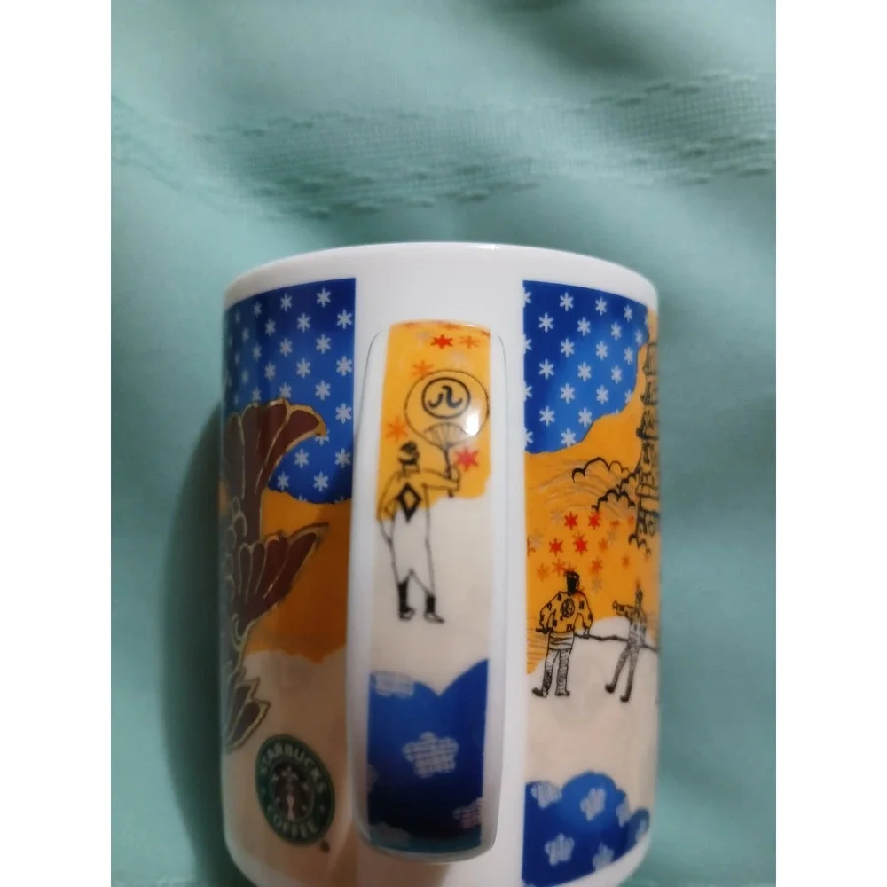Starbucks Nagoya Japan Ceramic Coffee Mug Cup 2011 Limited Edition Collectible - Picture 4 of 6